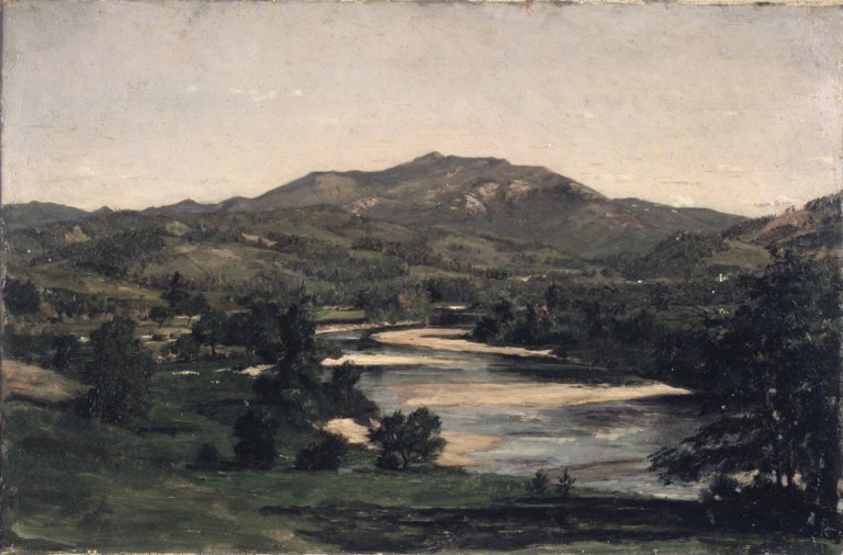 Study for Welch Mountain from West Compton